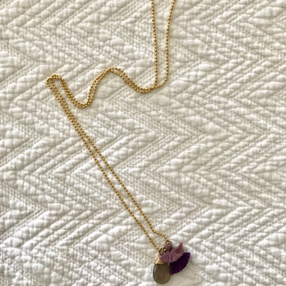 Gold Long Necklace